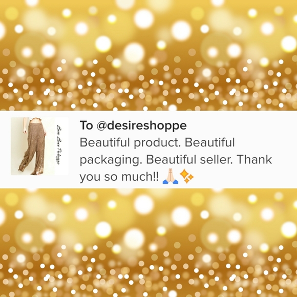 LAST ONE! Umgee High Waist Lace Palazzo Pants Split Legs - Picture 8 of 9